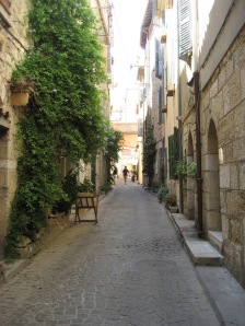 the streets of Antibes